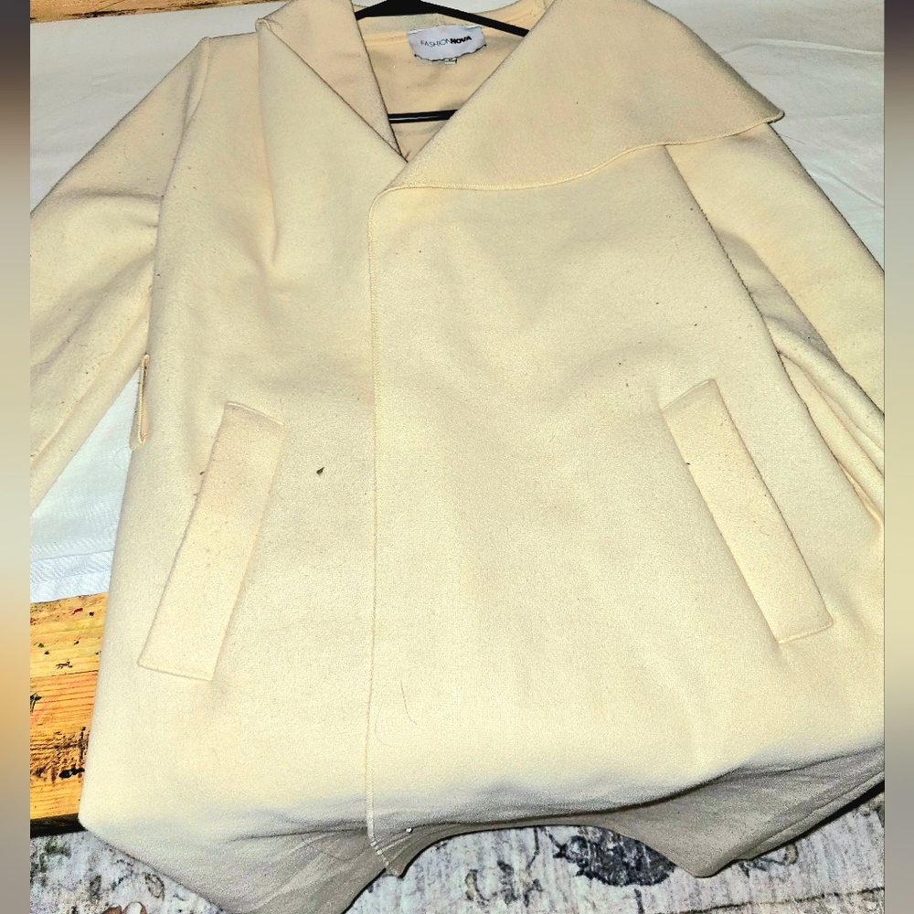 Cream or Beige Coat